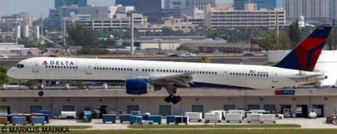 Delta Airlines -Boeing 757-300 Decal