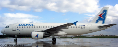 Azzurra Air Airbus A320 Decal