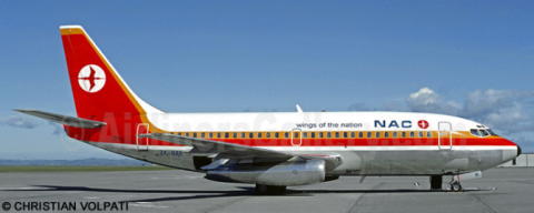 National Airways Corp. (NAC) --Boeing 737-200 Decal