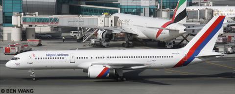 Royal Nepal Airlines, Nepal Airlines -Boeing 757-200 Decal