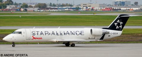 Air Canada Jazz, Star Alliance (Various Airlines) --Bombardier CRJ 100/200 Decal