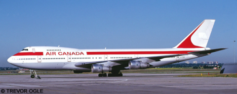 Air Canada, Global International Airways -Boeing 747-100 Decal