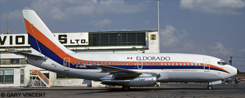 Eldorado Aviation Ltd. --Boeing 737-200 Decal