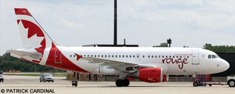 Air Canada Rouge Airbus A319 Decal