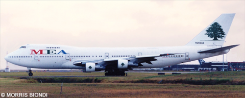 Middle East Airlines (MEA) -Boeing 747-200 Decal