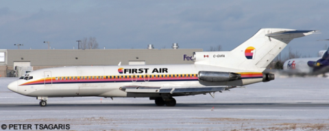 First Air Boeing 727 --Boeing 727-100 Decal