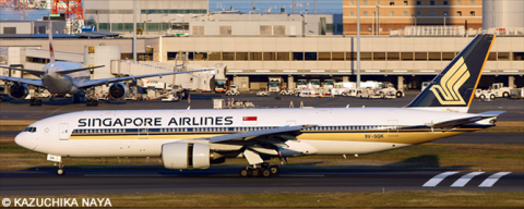 Singapore Airlines -Boeing 777-200 Decal