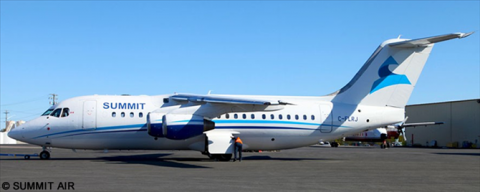 Summit Air -BAe Avro RJ-85 Decal