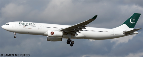 Pakistan International Airlines (PIA) -Airbus A330-300 Decal