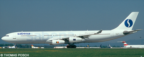 Sabena -Airbus A340-300 Decal