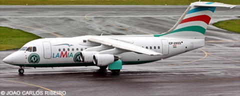 Lamia Bolivia BAe 146-200 - Avro RJ-85 Decal