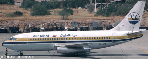 Air Sinai -Boeing 737-200 Decal