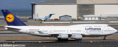 Lufthansa Boeing 747-400 Decal