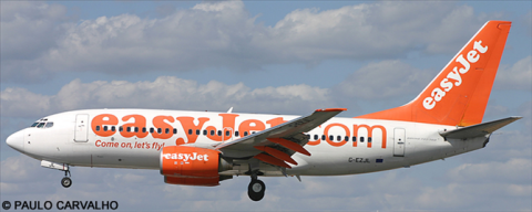 EasyJet Boeing 737-700 Decal