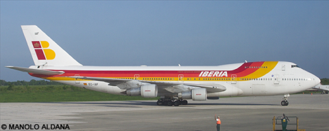 Iberia -Boeing 747-200 Decal
