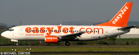 EasyJet Boeing 737-300 Decal