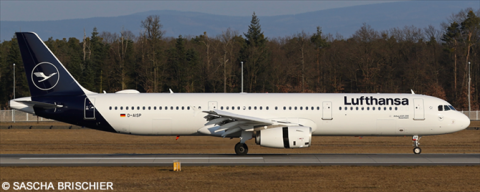 Lufthansa Airbus A321 Decal