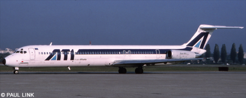ATI Aero Trasporti Italiani, Alitalia McDonnell Douglas MD-80 Decal