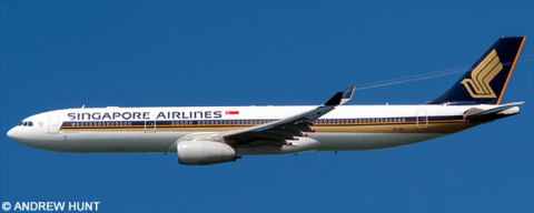 Singapore Airlines -Airbus A330-300 Decal
