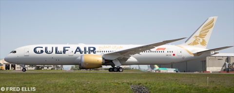 Gulf Air -Boeing 787-9 Decal