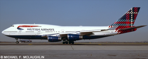 British Airways -Boeing 747-400 Decal