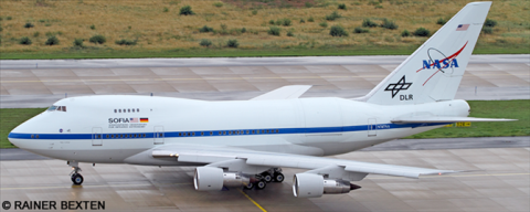 NASA -Boeing 747SP Decal