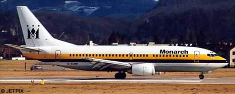 Monarch Airlines -Boeing 737-300 Decal