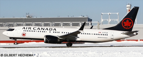 Air Canada Boeing 737-8 MAX Decal