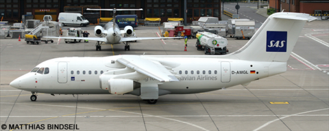 SAS Scandinavian Airlines, WDL Aviation -BAe 146-200 - Avro RJ-85 Decal