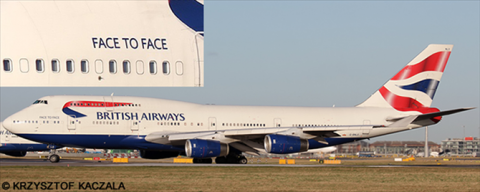 British Airways -Boeing 747-400 Decal