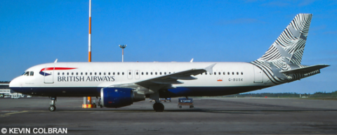 British Airways Airbus A320 Decal