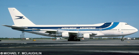 Aerolineas Argentinas, Iberia -Boeing 747-200 Decal
