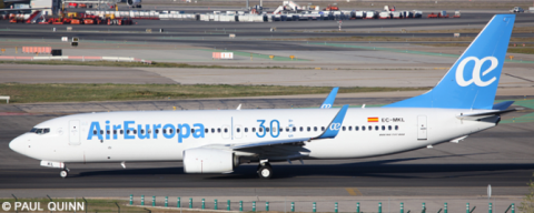 Air Europa -Boeing 737-800 Decal