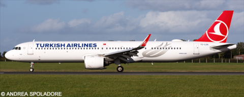 Turkish Airlines Airbus A321neo Decal