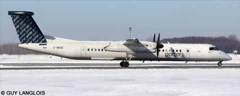 Porter Airlines Bombardier Dash 8-Q400 Decal