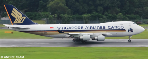 Singapore Airlines, Singapore Airlines Cargo Boeing 747-400 Decal