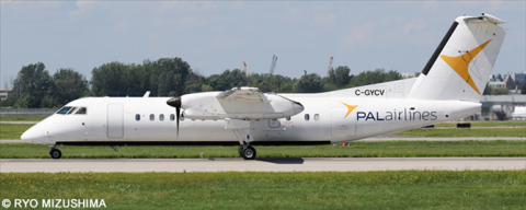 PAL Provincial Airlines DeHavilland Dash 8-300 Decal