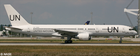 United Nations UN, VIM Airlines Boeing 757-200 Decal