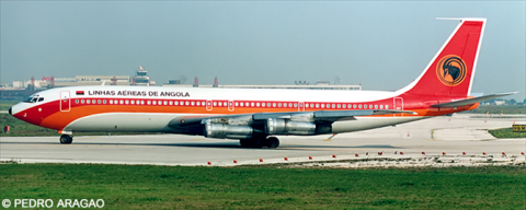 TAAG Angola Airlines Boeing 707-300 Decal