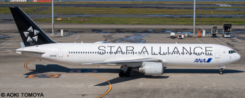 ANA All Nippon Airways, Star Alliance Various Airlines Boeing 767-300 Decal