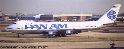 Pan Am Boeing 747-100 Decal