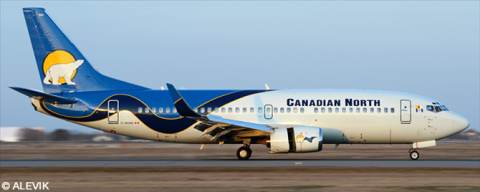 Canadian North Boeing 737-300 Decal