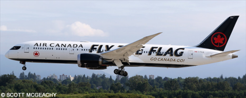 Air Canada Boeing 787-9 Decal