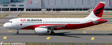 Air Albania Airbus A320 Decal
