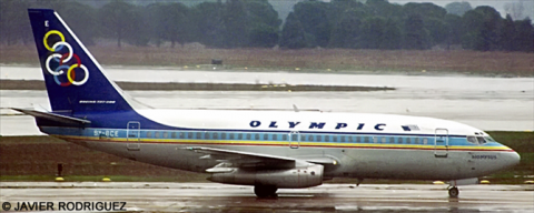 Olympic Airways Boeing 737-200 Decal