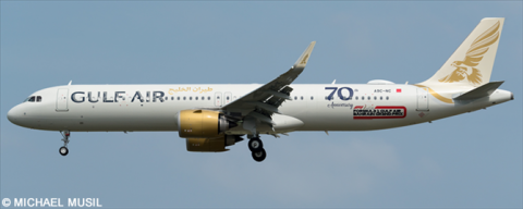 Gulf Air Airbus A321neo Decal