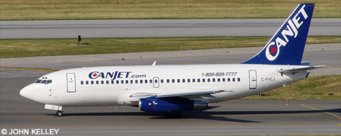 Canjet Boeing 737-200 Decal