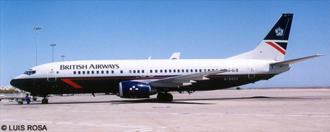 British Airways Boeing 737-400 Decal