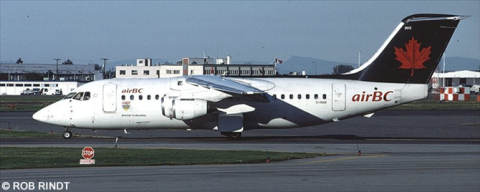 Air BC, Air Canada BAe 146-200 - Avro RJ-85 Decal