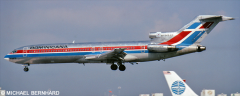 Dominicana Boeing 727-200 Decal